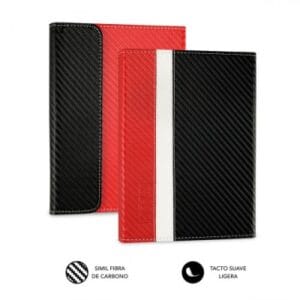 Subblim Funda Libro Electrónico Clever Ebook Case 6" Red