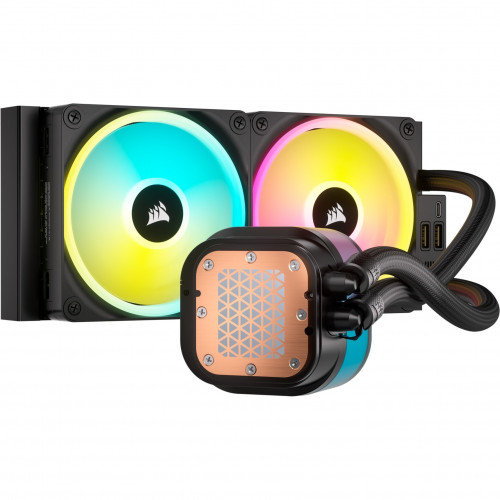 Cooler Corsair iCUE H100i RGB AIO - Imagen 2