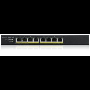 ZYXEL GS1915-8EP, 8-PORT SMART HYBRID SWITCH 60 WATT 802.3AT, DESKTOP, FANLESS