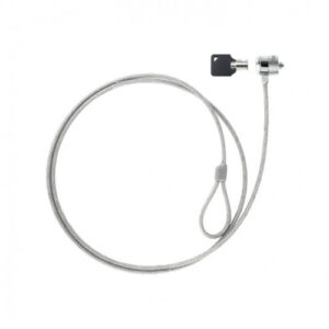 Tooq Cable De Seguridad Portatiles monitores televisiones Con Llave 1.5 M Sistema Kensington