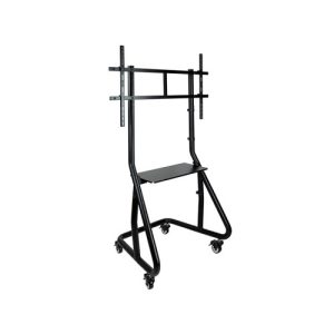 TOOQ SOPORTE SUELO 60''-105'' NEGRO