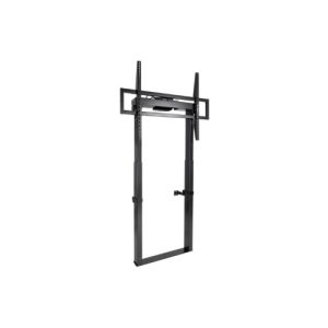TOOQ SOPORTE SUELO FIJO CON REGULACION ELECTRICA TITÁN 55''-100'' NEGRO