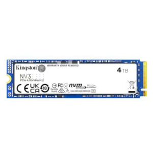 Kingston NV3 4TB Kingston SNV3S/4000G M.2 PCIe 4.0 NVMe