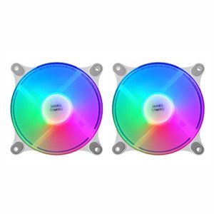 Mars Gaming MFDUOW 120mm FRGB Blanco
