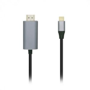 Adaptador USB-C a HDMI negro USB-C/M-hdmi/M/