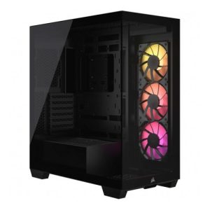 Corsair 3500X Cristal Templado ARGB negra