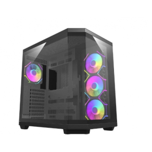 Darkflash DQX80 ATX Cristal ARGB negra