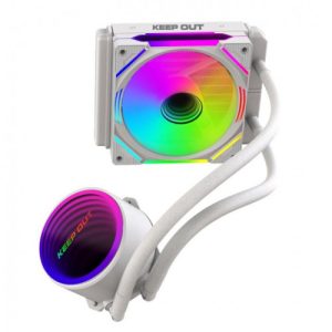 Keep Out Xwc-120w Argb Intel Y Amd blanca